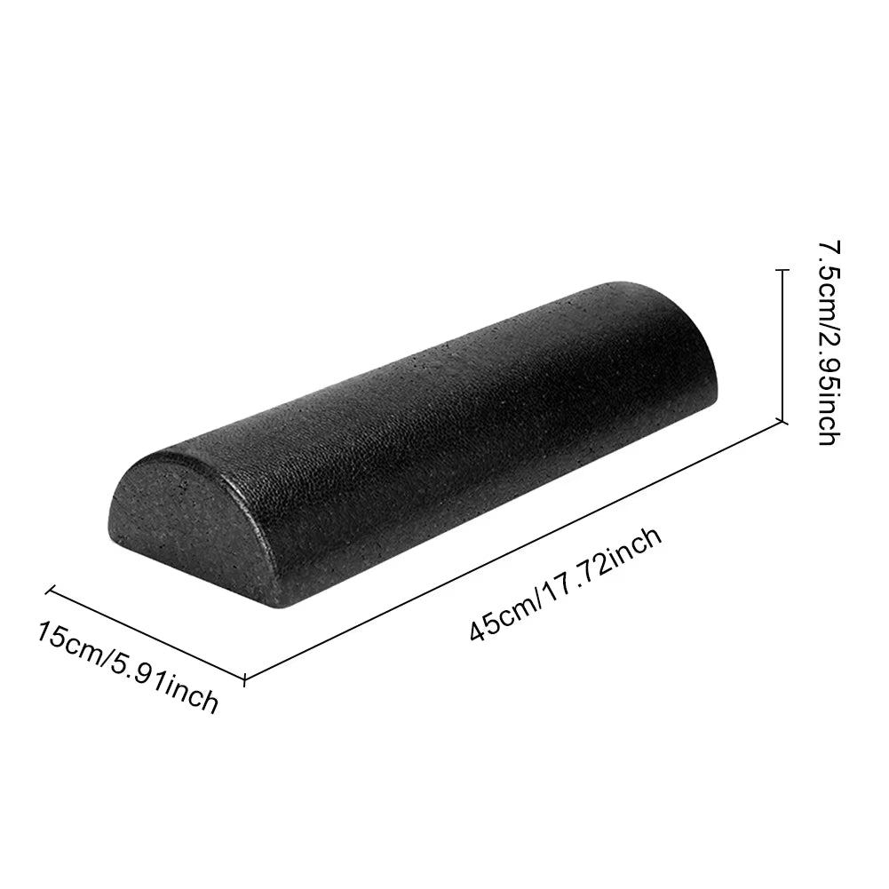 Half round Balance Training Roller Block Portable Fitness Muscle Foam Roller EPP Gymnastic Massager Roller for Home Gym Exercise