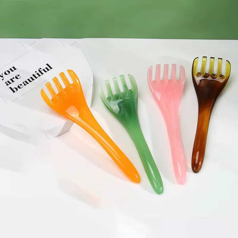 4 PCS Scalp Back Massager Head Scratcher Protable SPA Head Massager for Deep Relaxation Can Be Used on Every Part of the Body