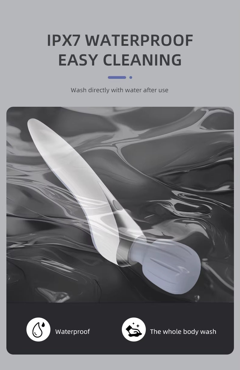 Handheld Electric Massage Hammer Press Stick Portable Vibration Massager Rechargeable Massage Tools for Back Neck Hand Shoulder