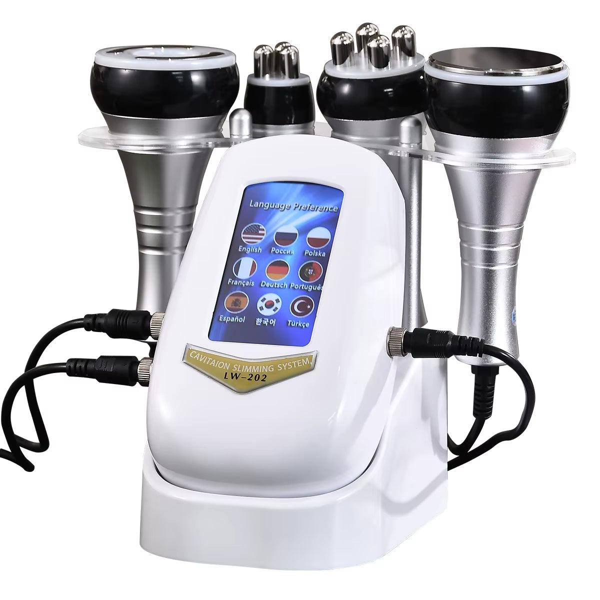 40K 4 IN1 Cavitation Body Slimming Machine Beautiful Equipment Facial Massager Skin Tighten Face Lifting Vacuum Suction