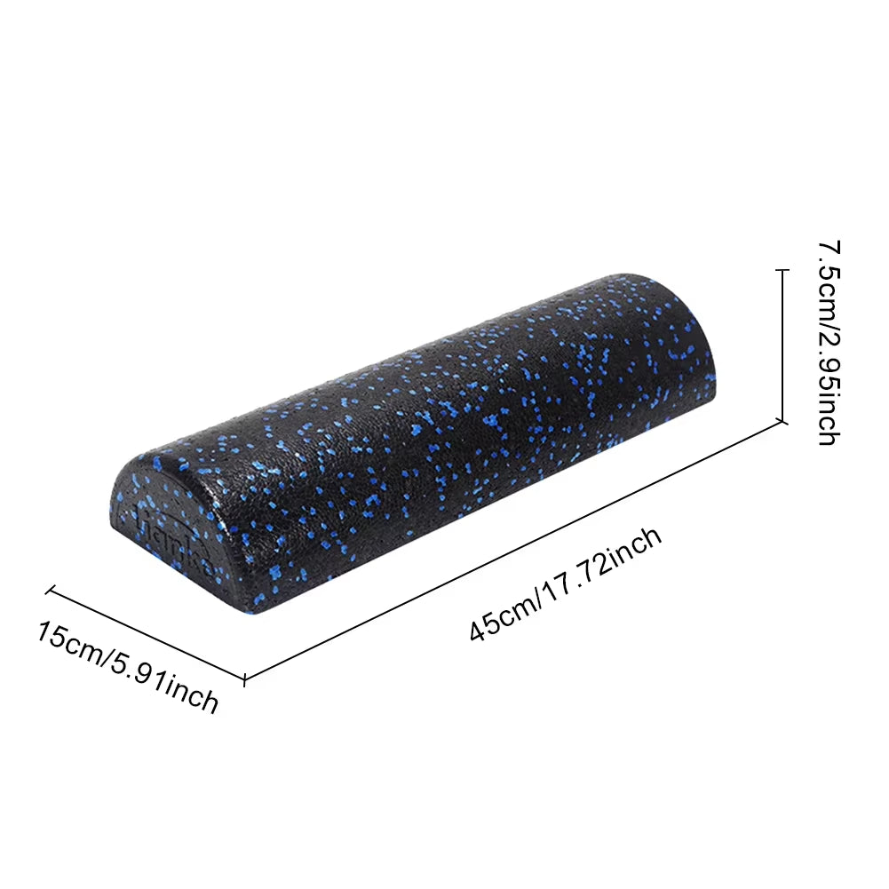 Half round Balance Training Roller Block Portable Fitness Muscle Foam Roller EPP Gymnastic Massager Roller for Home Gym Exercise