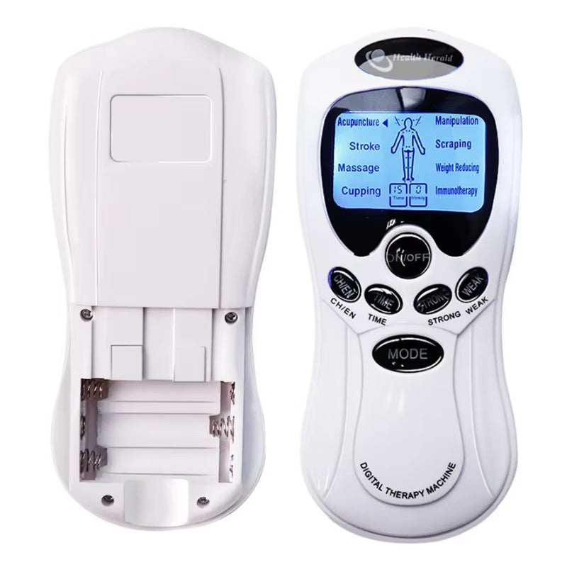 Tens Electric Muscle Stimulator for Back with Electrode Pads Digital Muscle Electric Massager Neck and Back Massager Home Use