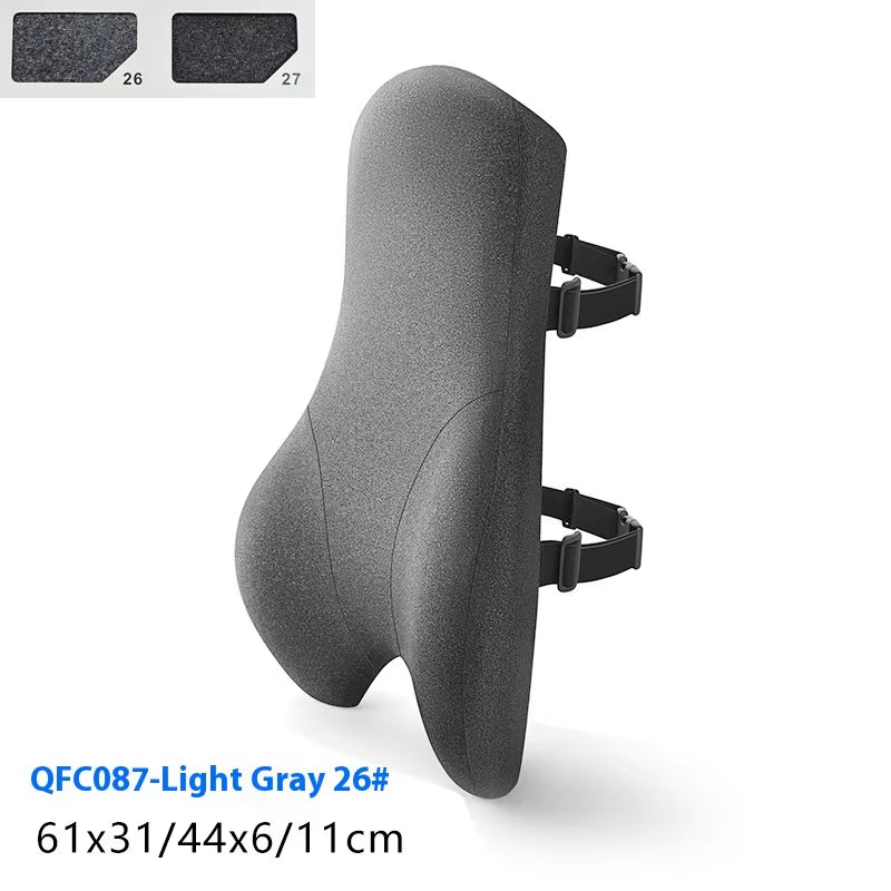 Lumbar Support Pillow for Office Chair Breathable Comfortable Lumbar Back Support Cushion for Recliner Office Backrest Chair