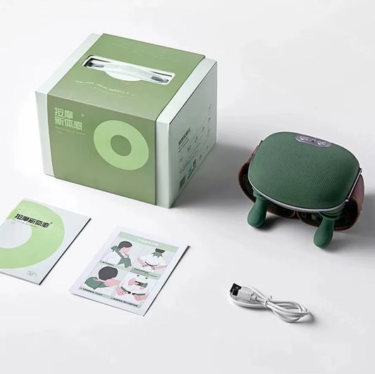 Neck Shoulder Massager Deep Tissue Shiatsu Back Cervical Massage Machine Bionic Heated Fatigue Muscle ﻿3-Level ﻿