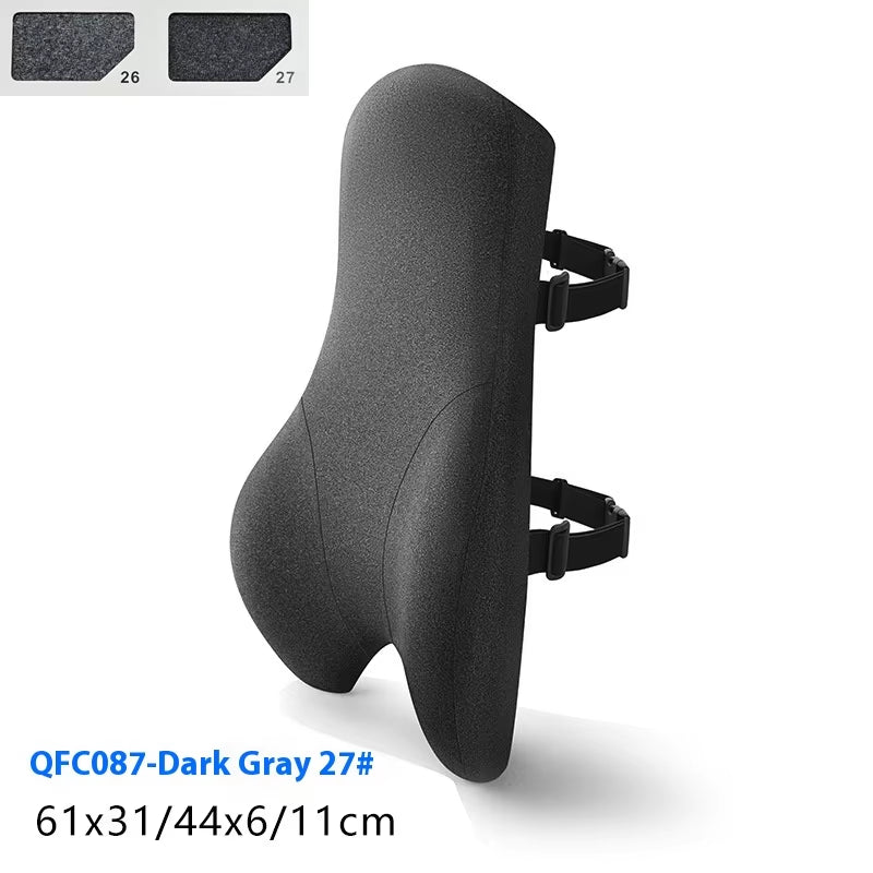 Lumbar Support Pillow for Office Chair Breathable Comfortable Lumbar Back Support Cushion for Recliner Office Backrest Chair