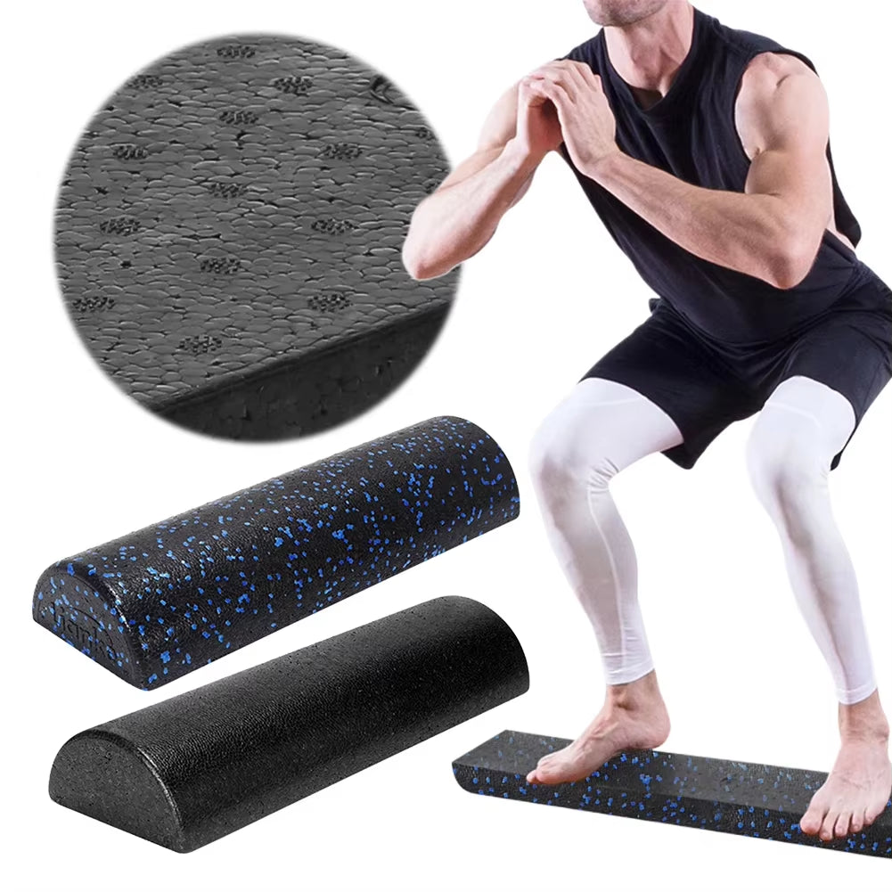 Half round Balance Training Roller Block Portable Fitness Muscle Foam Roller EPP Gymnastic Massager Roller for Home Gym Exercise