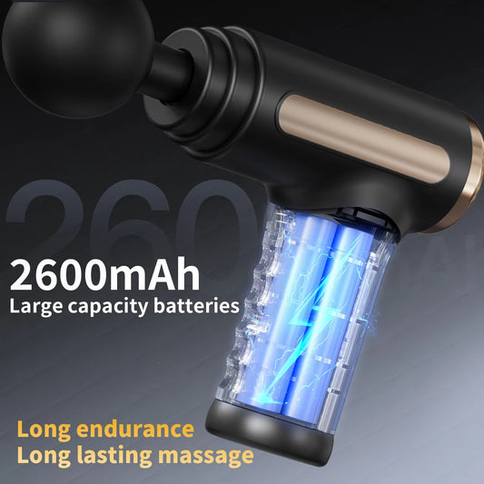 Portable Mini Charging Hand Electric Tiny Massage Gun Custom Logo Vibration Deep Tissue Muscle Machine Fascial Gun Relaxation