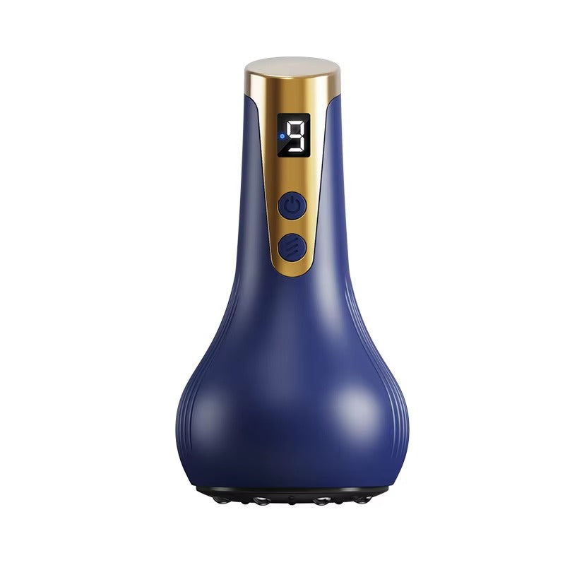 Electric USB Meridian Fascia Massager Scraping Electric Sand Scraping Body Handheld Hot Meridian Brush Electric Home