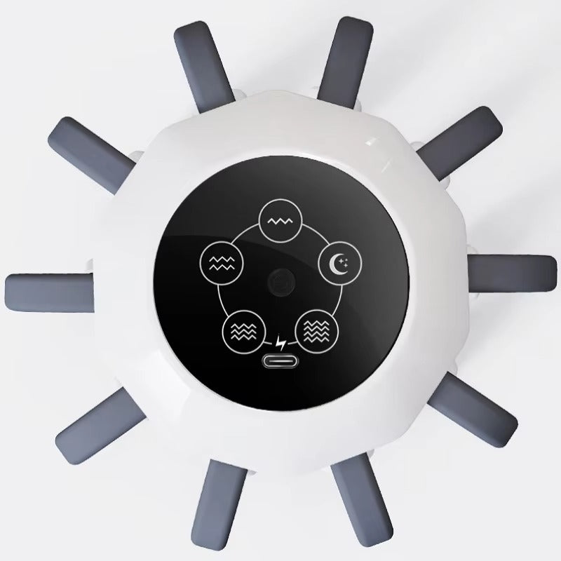 OEM/ODM Durable Electric 10 Claw Scalp Massager with 5 Timing Modes Head Massager for Deep Sleep Relaxation