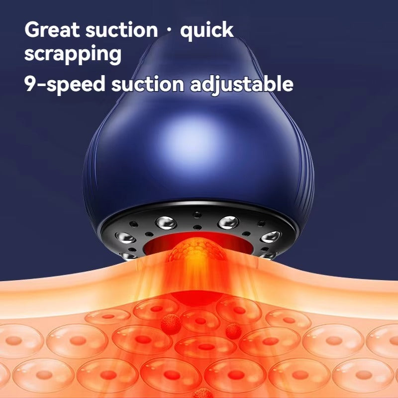 Electric USB Meridian Fascia Massager Scraping Electric Sand Scraping Body Handheld Hot Meridian Brush Electric Home