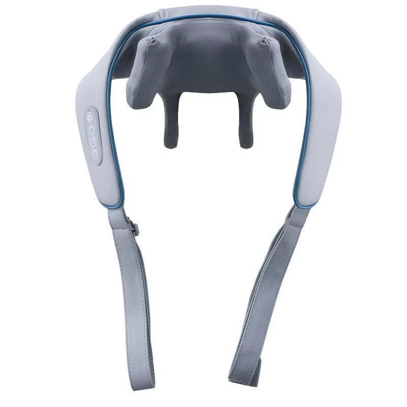 New Mini Pulse Beauty Shiatsu Manual Low Frequency Pulse 6D Electric Neck and Back Massager With Soothing Heat