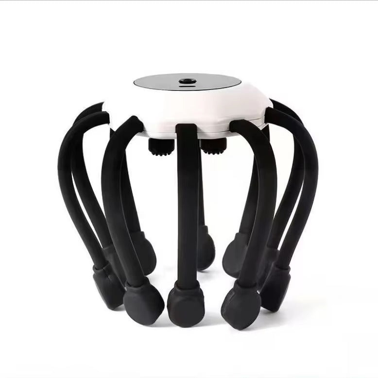 OEM/ODM Durable Electric 10 Claw Scalp Massager with 5 Timing Modes Head Massager for Deep Sleep Relaxation