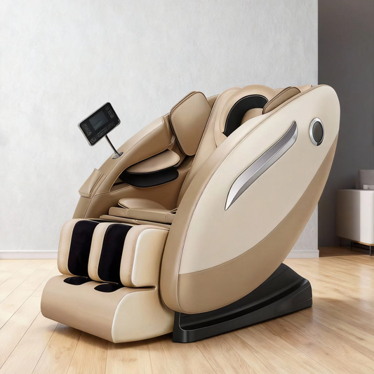 OEM Custom Multi Function Zero Gravity High End Fully Body 3D Massage Chair with Double Core Airbag and Bluetooth for Home Use