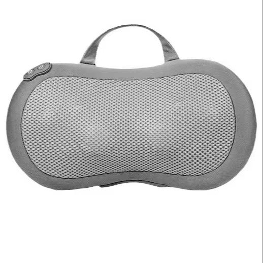 Portable Smart Waist Massager Pulsating Vibrating Cushion/ Pillow for Body Pain Relief Shiatsu Massage Treatment