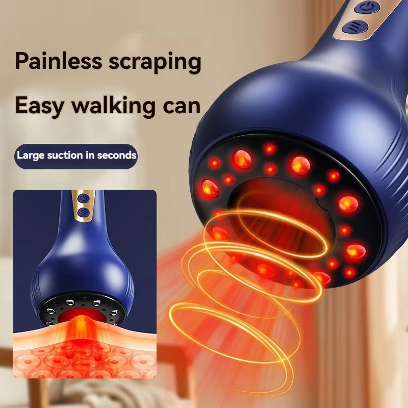 Electric USB Meridian Fascia Massager Scraping Electric Sand Scraping Body Handheld Hot Meridian Brush Electric Home