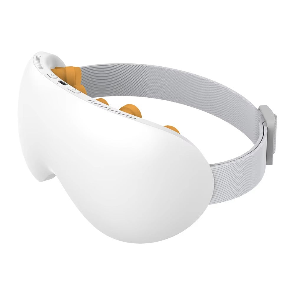 Portable Timed Control Eye Massager with Vibrating & Kneading Features for Dark Circles Relief