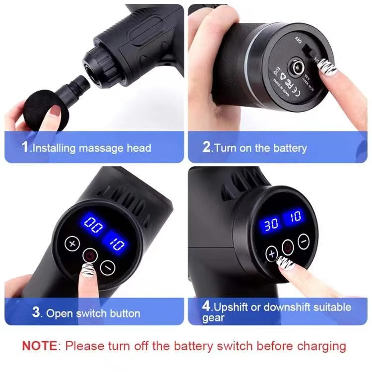 Powerful Massage Gun Professional High Quality Percussion Massage Gun