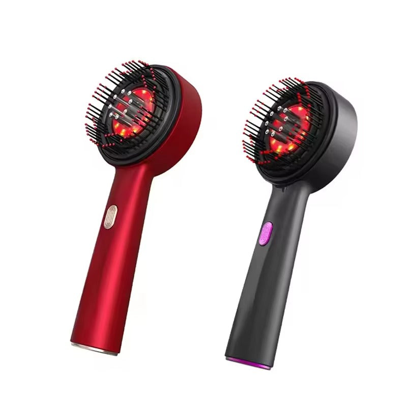 Full Body Relax Kneading Scalp Massage Tool Hair Head Massage Scrubber Red Light Therapy Electric Scalp Massager for Hair Growth