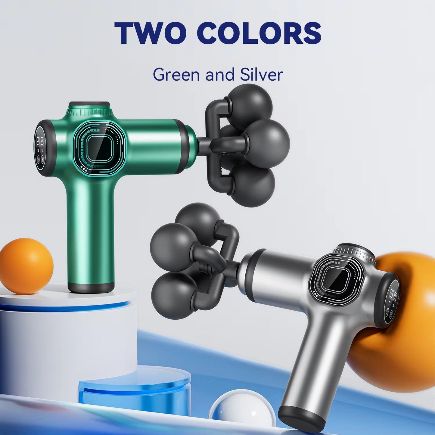 Sports Vibration Body Deep Tissue Booster 99 Speed Powerful Fascia Percussion Massager Muscle Massage Gun