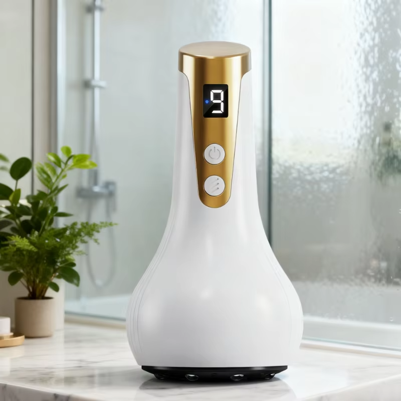 Electric USB Meridian Fascia Massager Scraping Electric Sand Scraping Body Handheld Hot Meridian Brush Electric Home